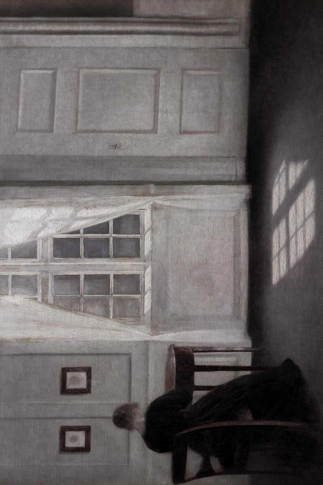 Moodie Interior with Window Wall Art