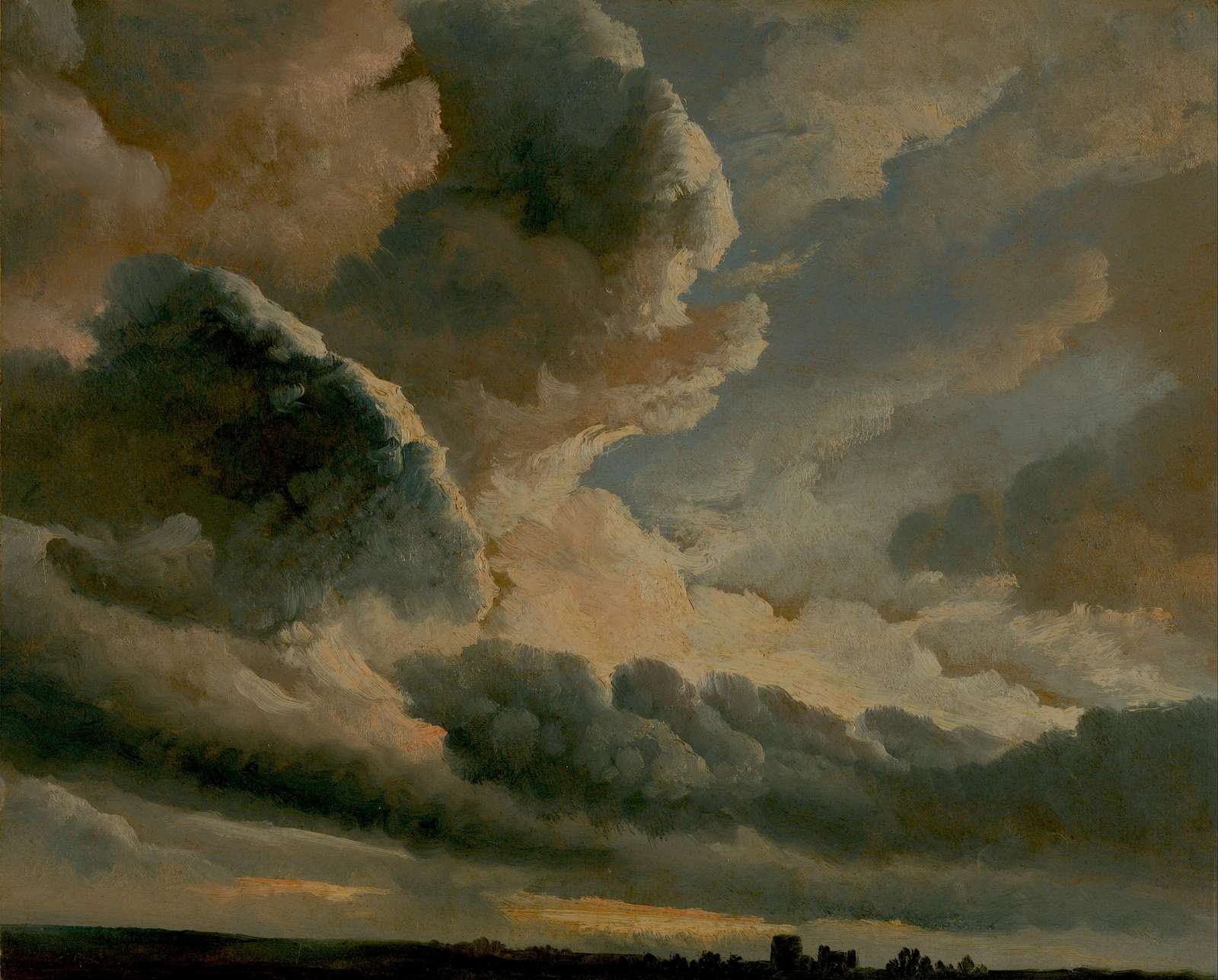 Dramatic Cloudscape Landscape Wall Art