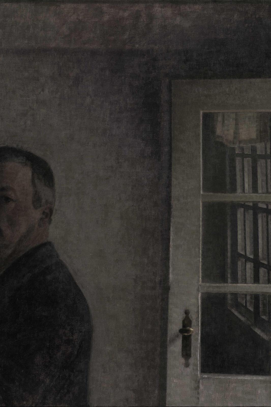 Moody Portrait & Doorway Classic Wall Art