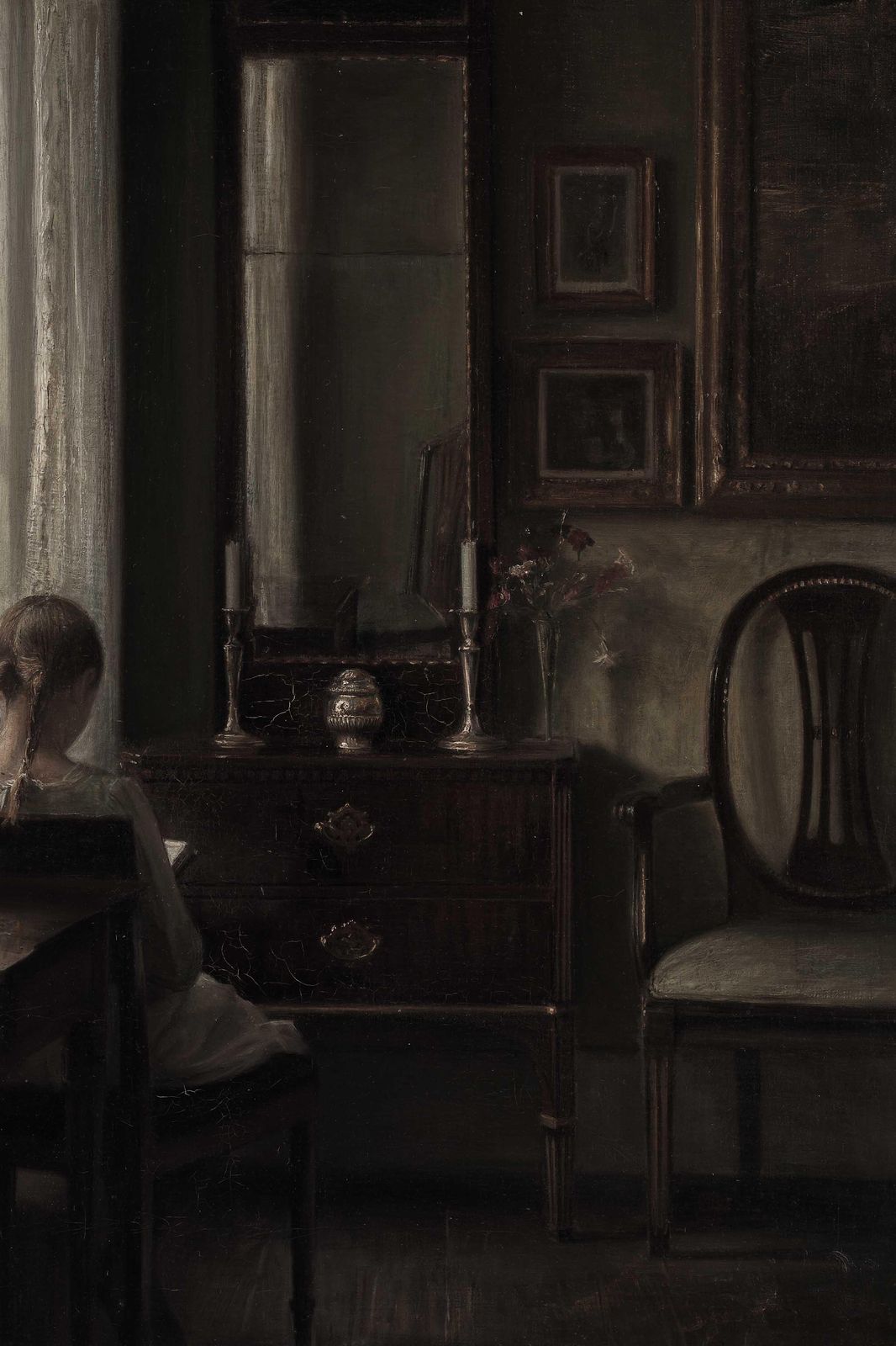 Victorian Reading Nook Wall Art