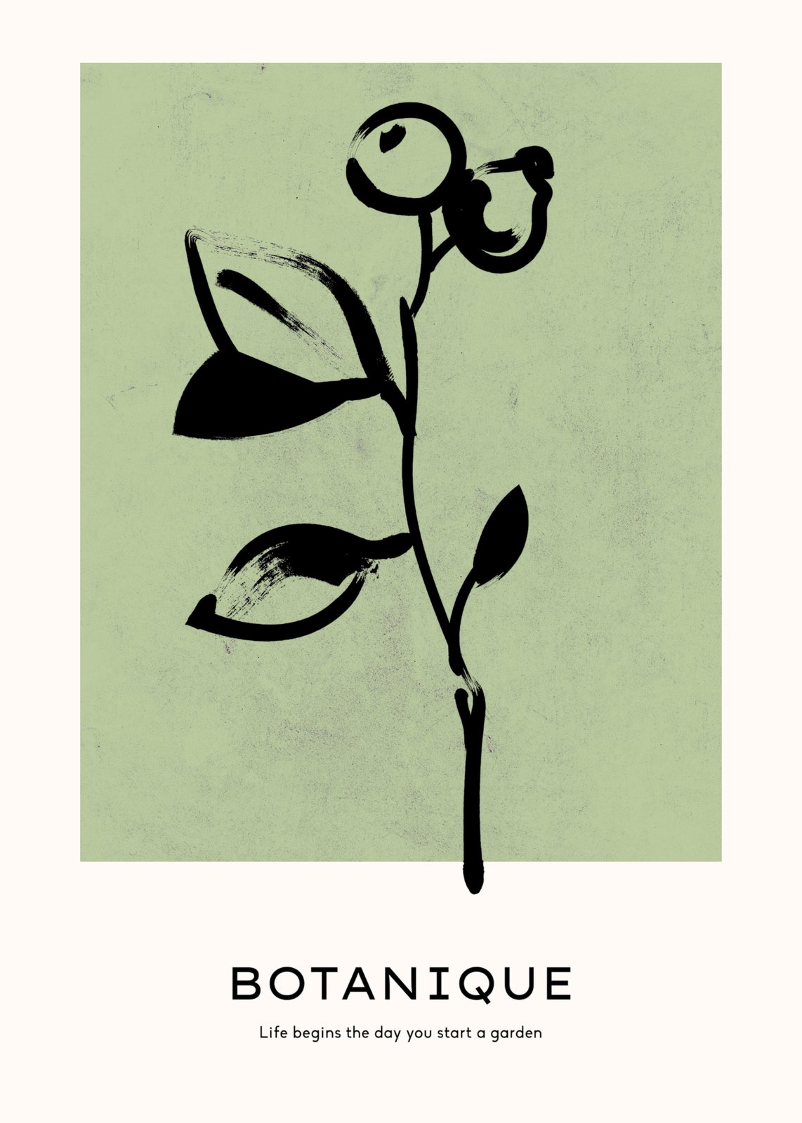 Minimalist Botanical Branch Wall Art