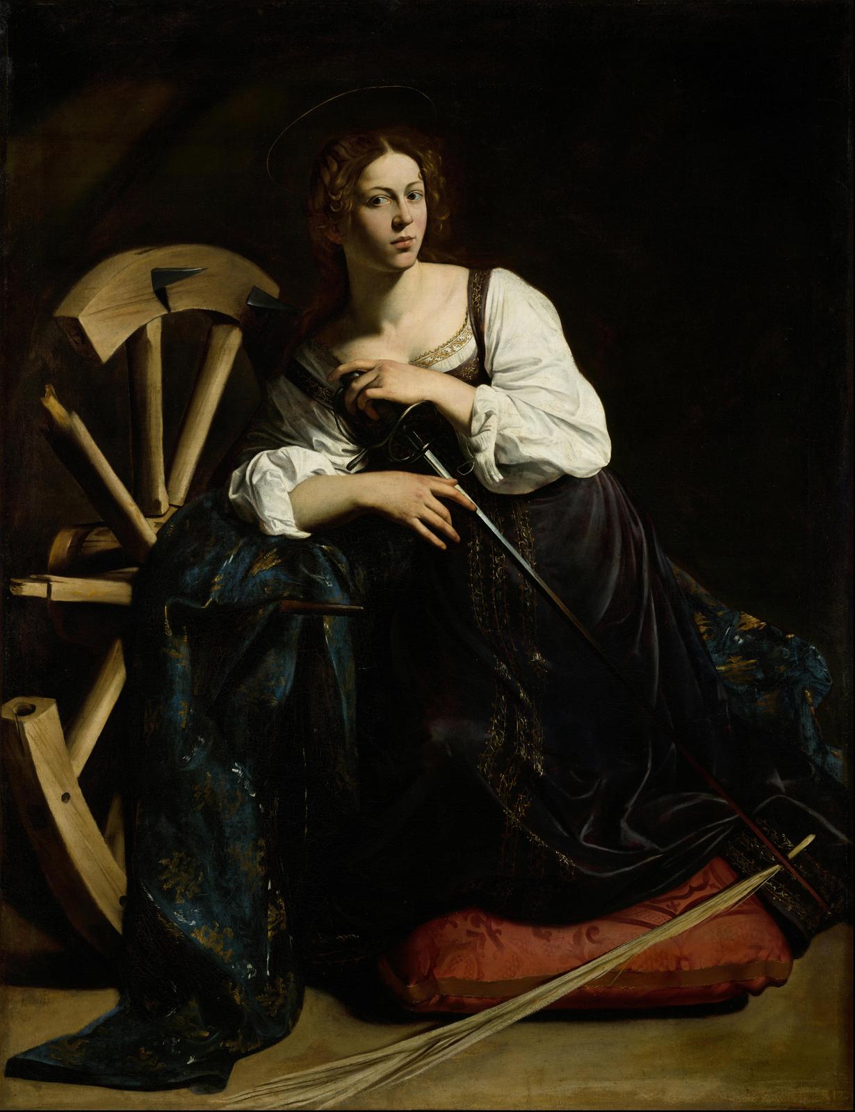 Baroque Saint Catherine Martyrdom Wall Art