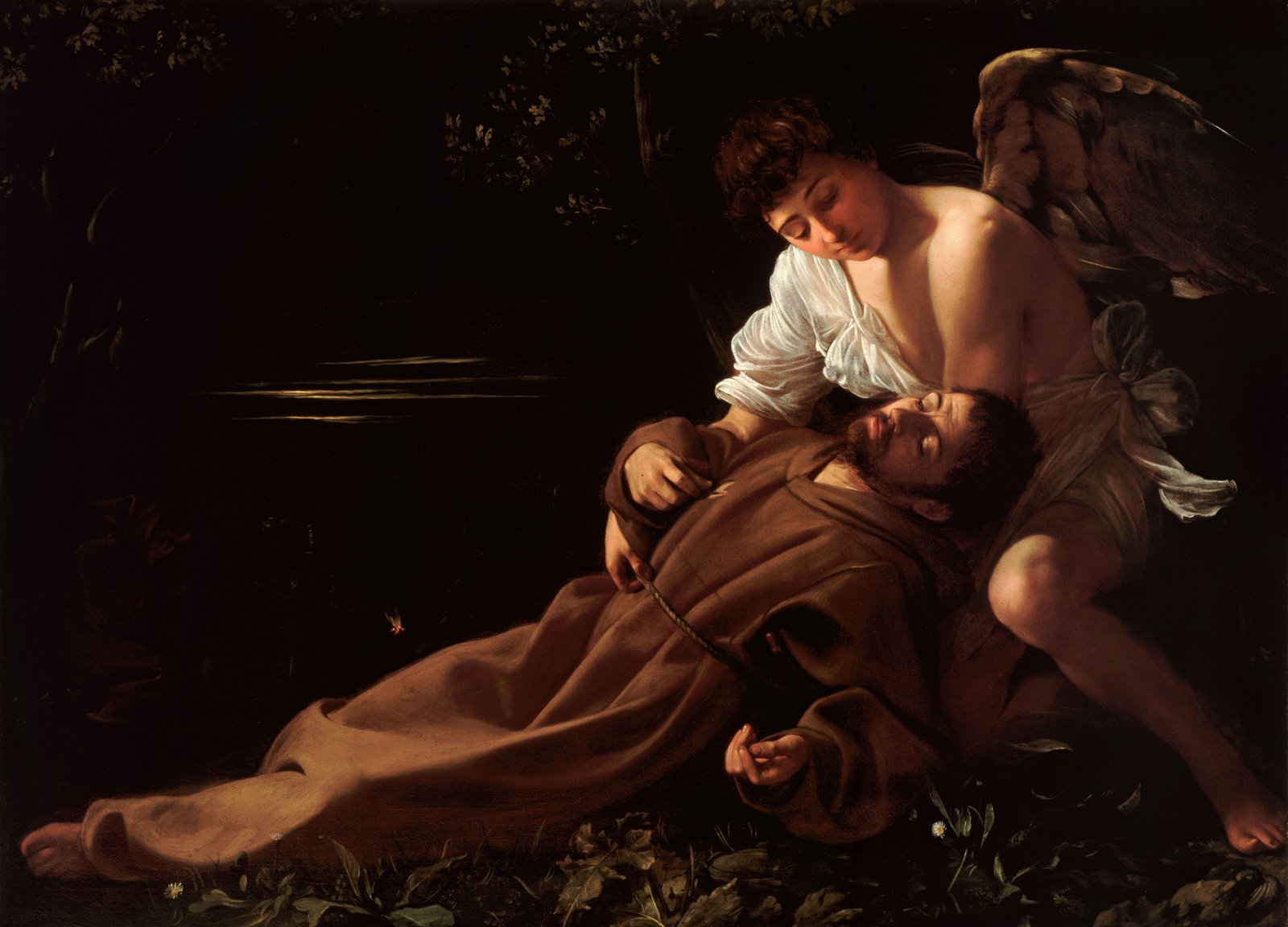 St. Francis in Ecstasy Angelic Comfort Wall Art
