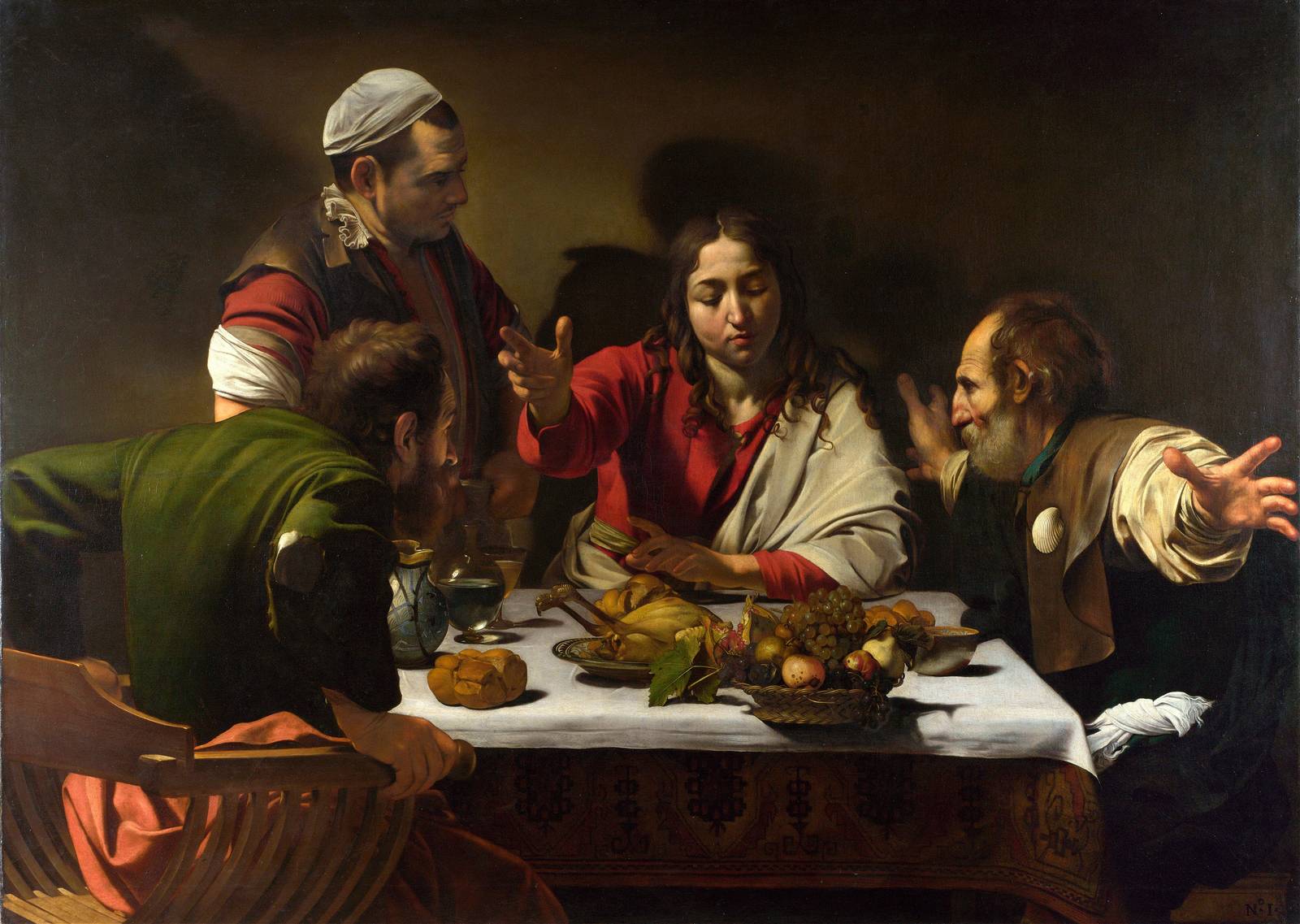Renaissance Supper Scene Wall Art