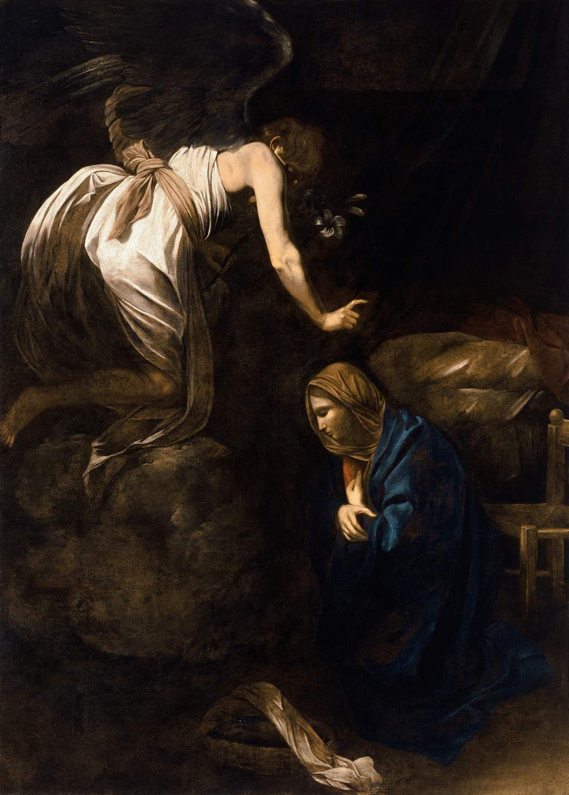 Annunciation Angel & Mary Classic Religious Wall Art