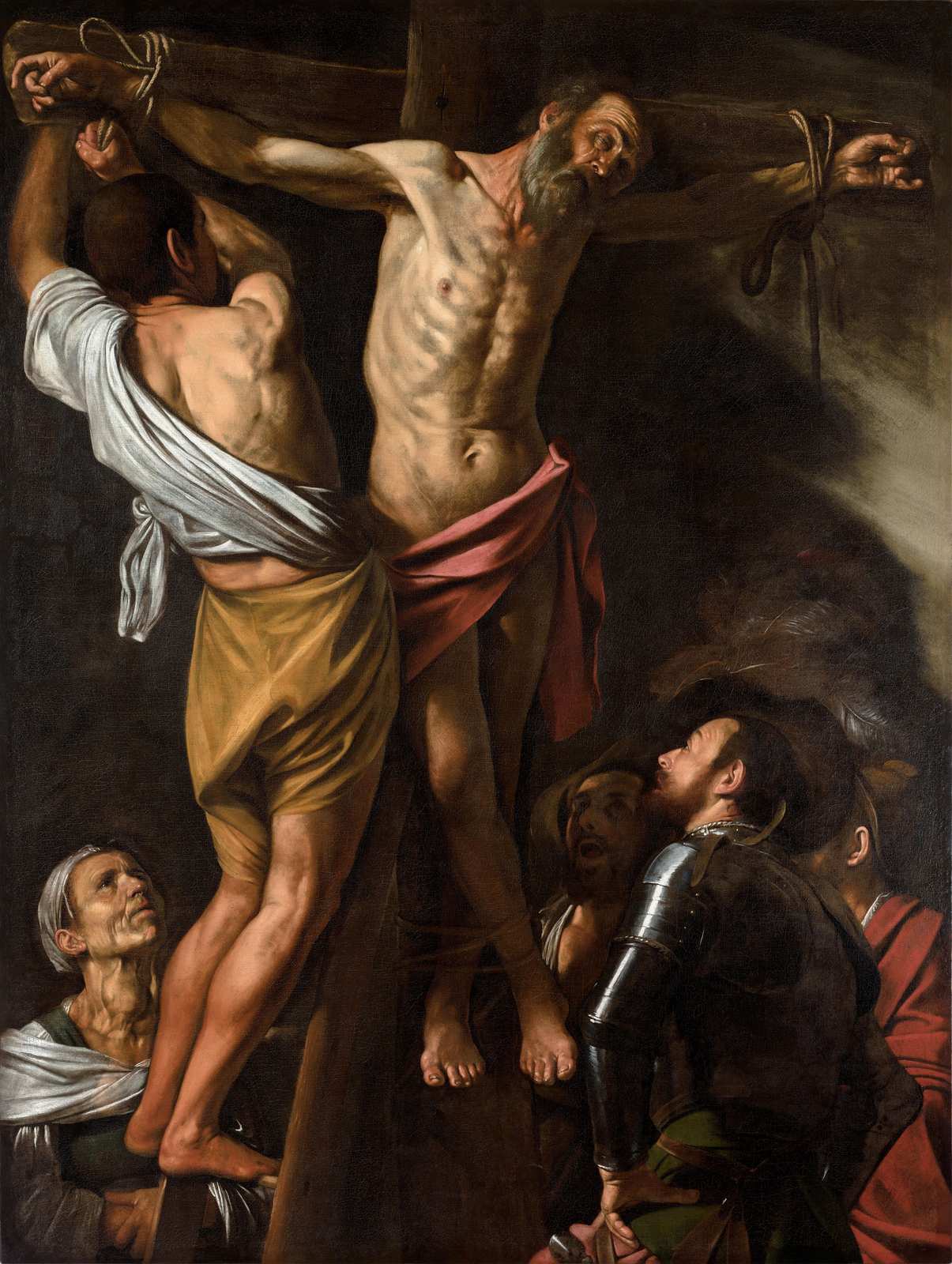 Baroque Crucifixion Dramatic Wall Art