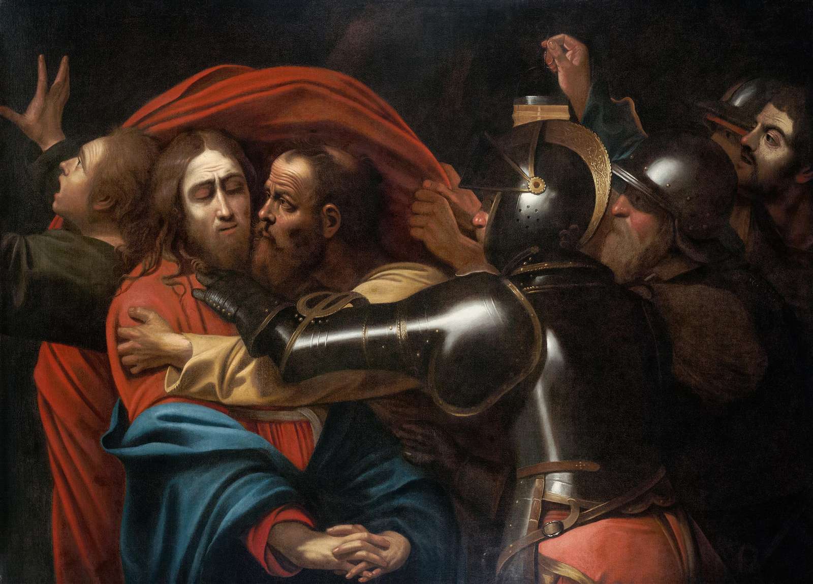 The Kiss of Judas Caravaggio Wall Art