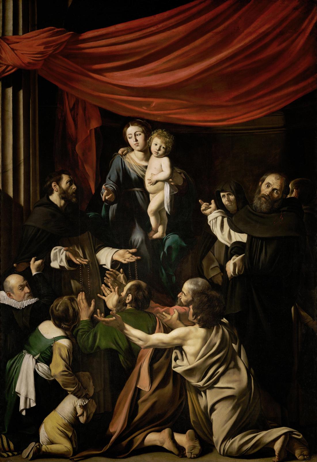 Madonna and Child with Saints Wall Art