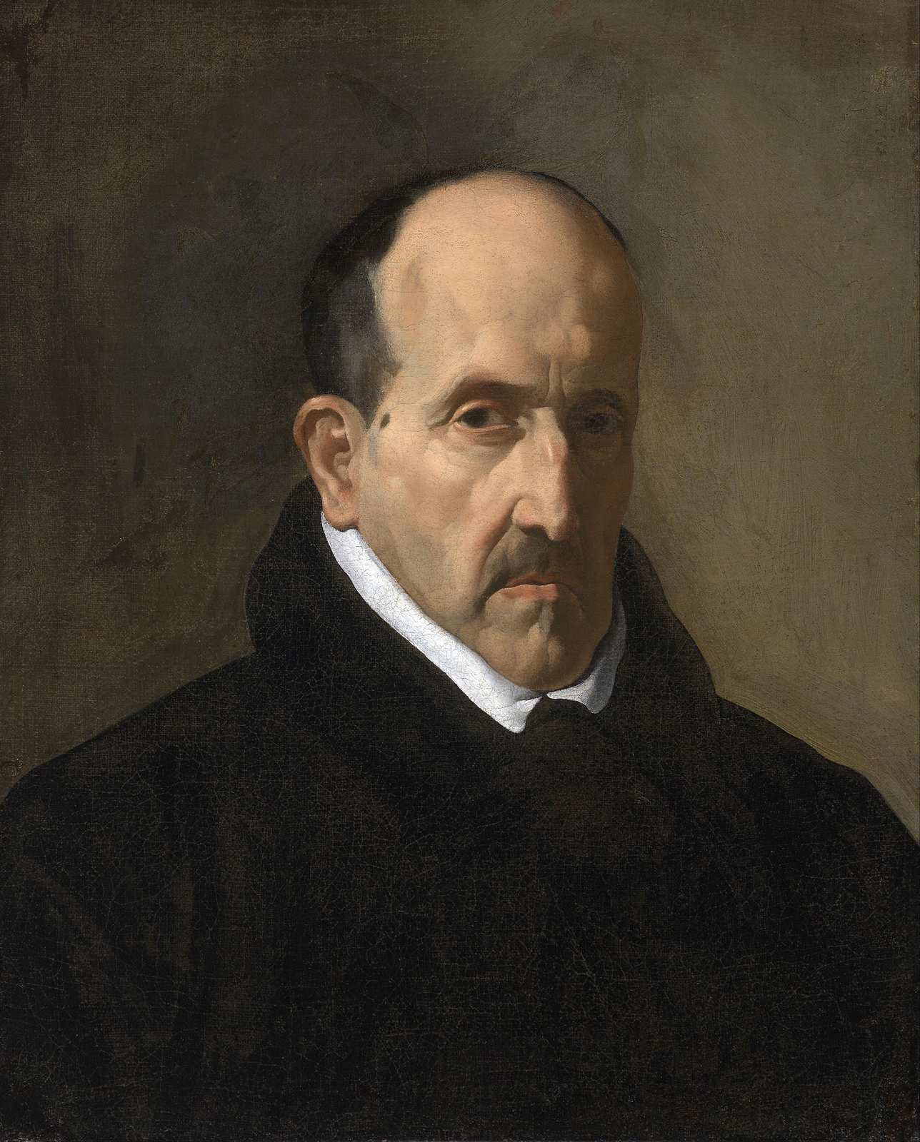 Intense Portrait Study Oil Painting Wall Art