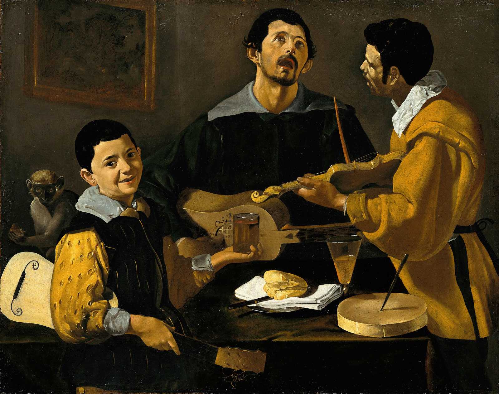 The Concert Baroque Masterpiece Wall Art