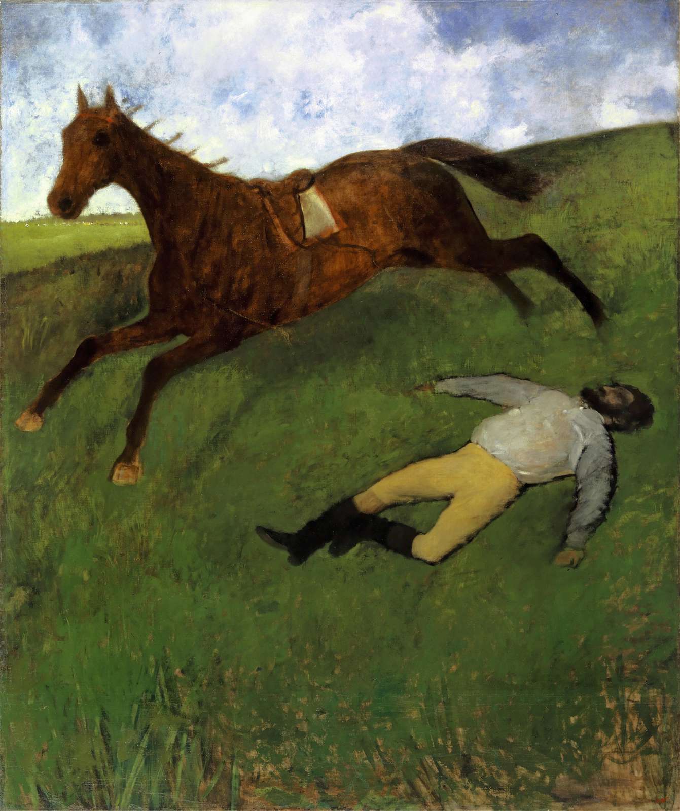 Horse and Jockey Wall Art - Equestrian Art