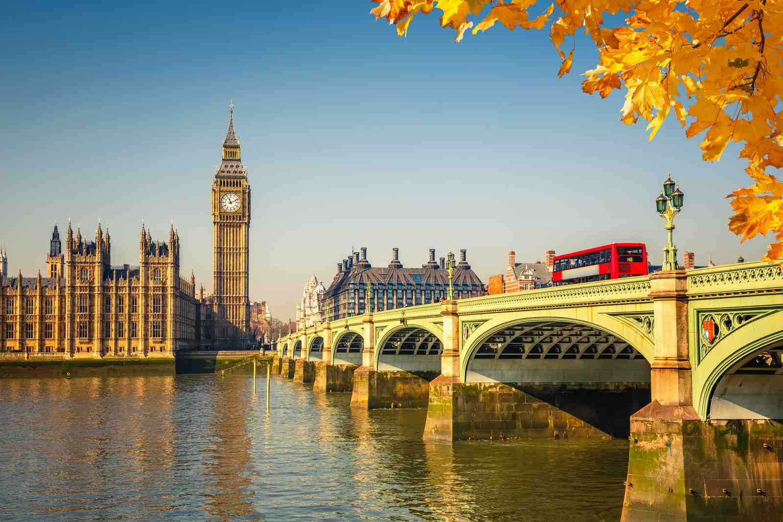 Iconic London Big Ben & Bridge Wall Art