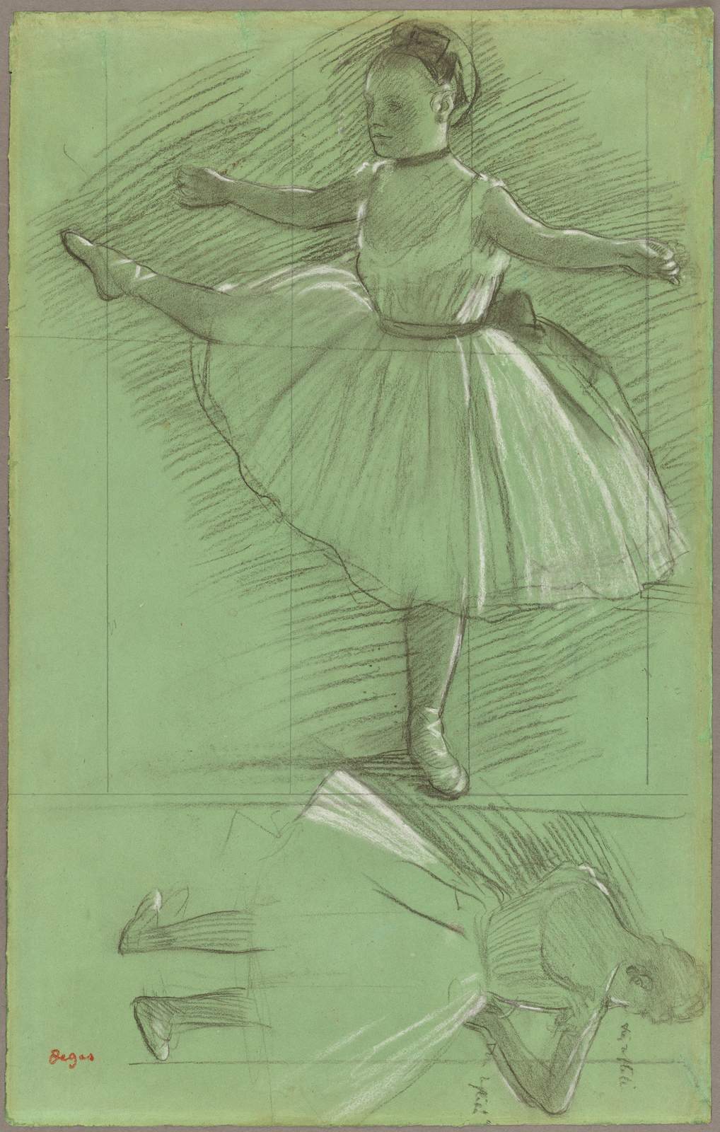 Elegant Ballerina Dance Pose Wall Art