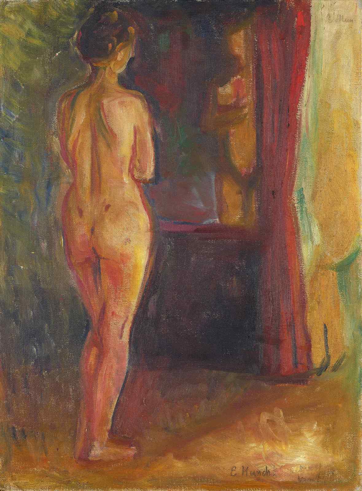 Impressionist Nude Figure Study Wall Art