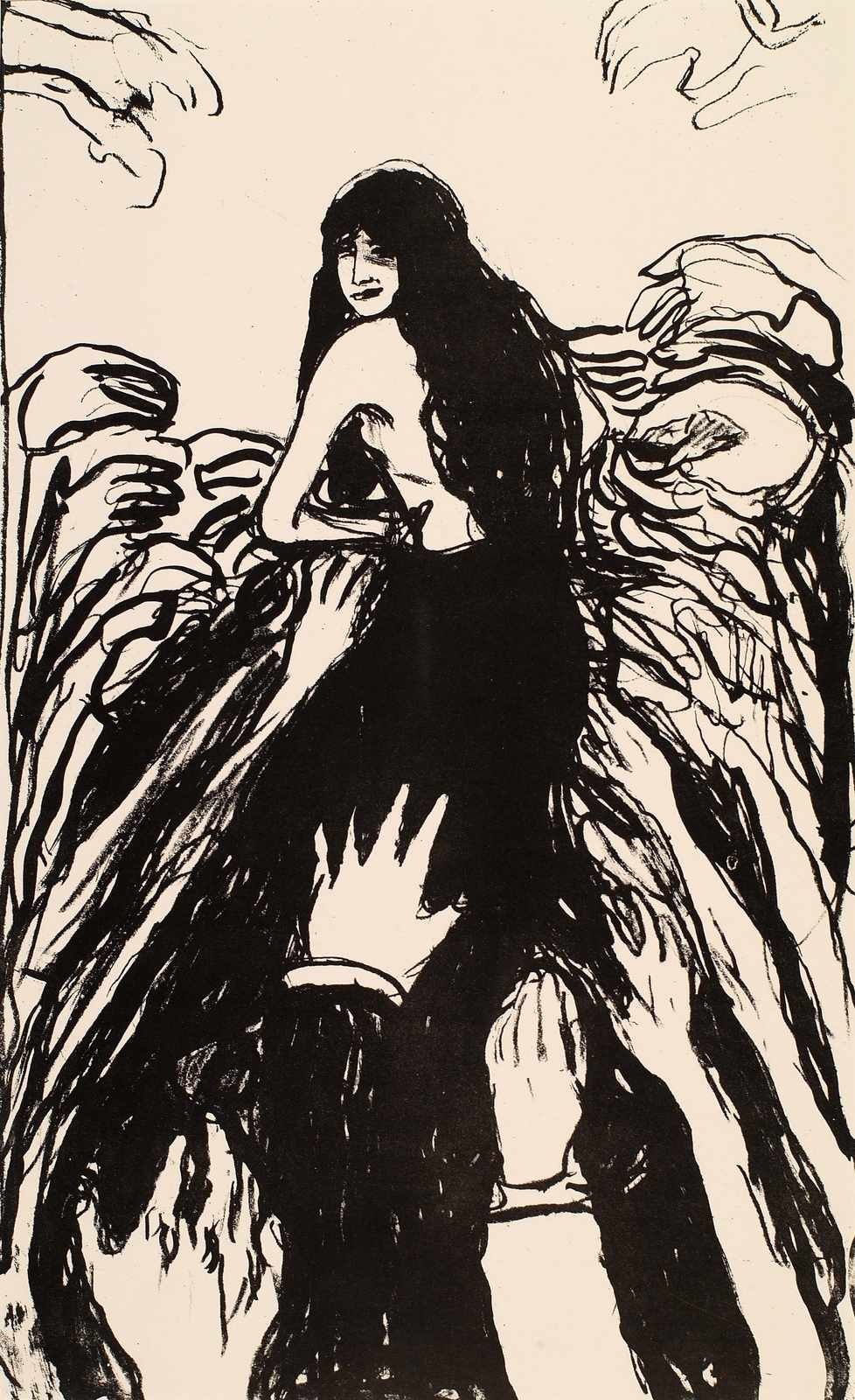 Enchantress Haunting Wall Art - Dark Art