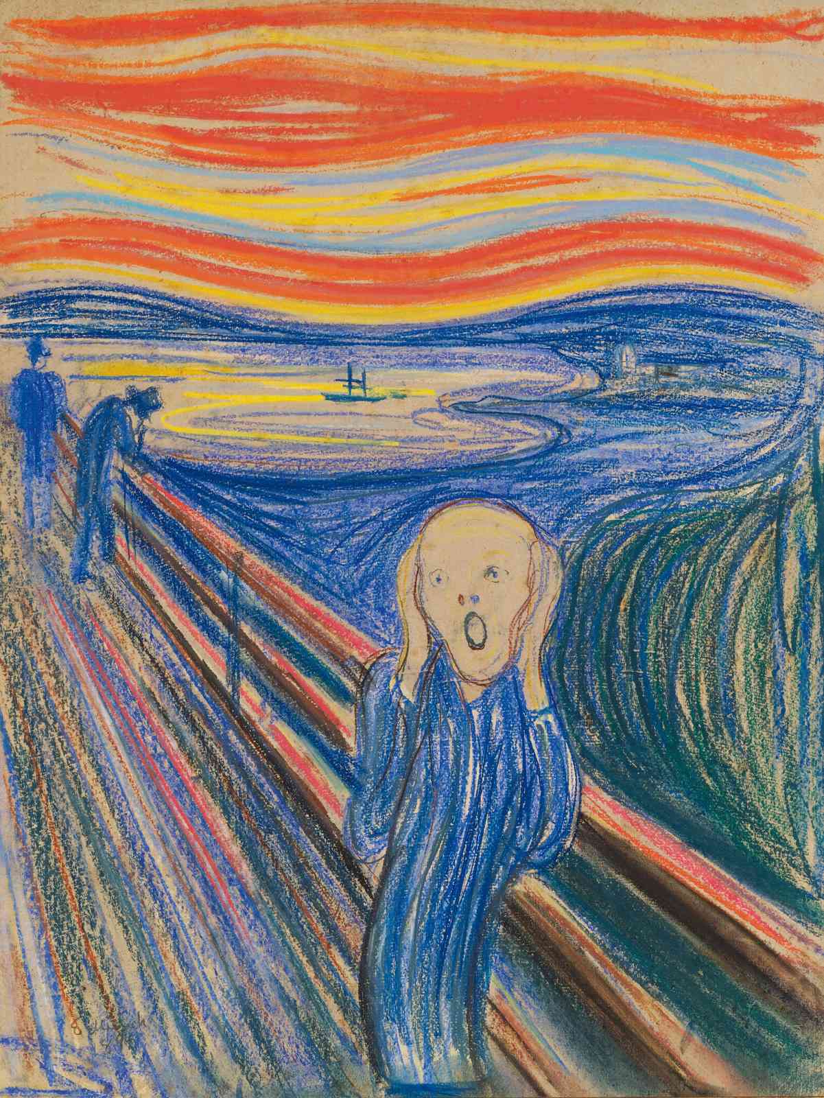 Iconic Scream Expressionism Art Wall Art