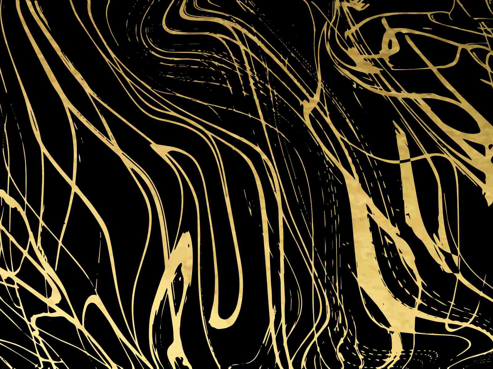 Luxury Gold Abstract Art Wall Art