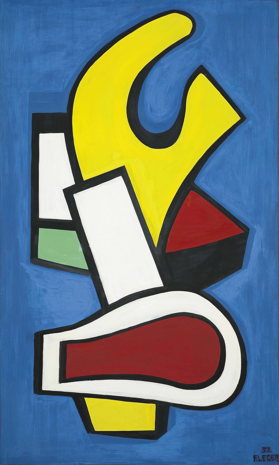 Vibrant Abstract Geometric Composition Wall Art