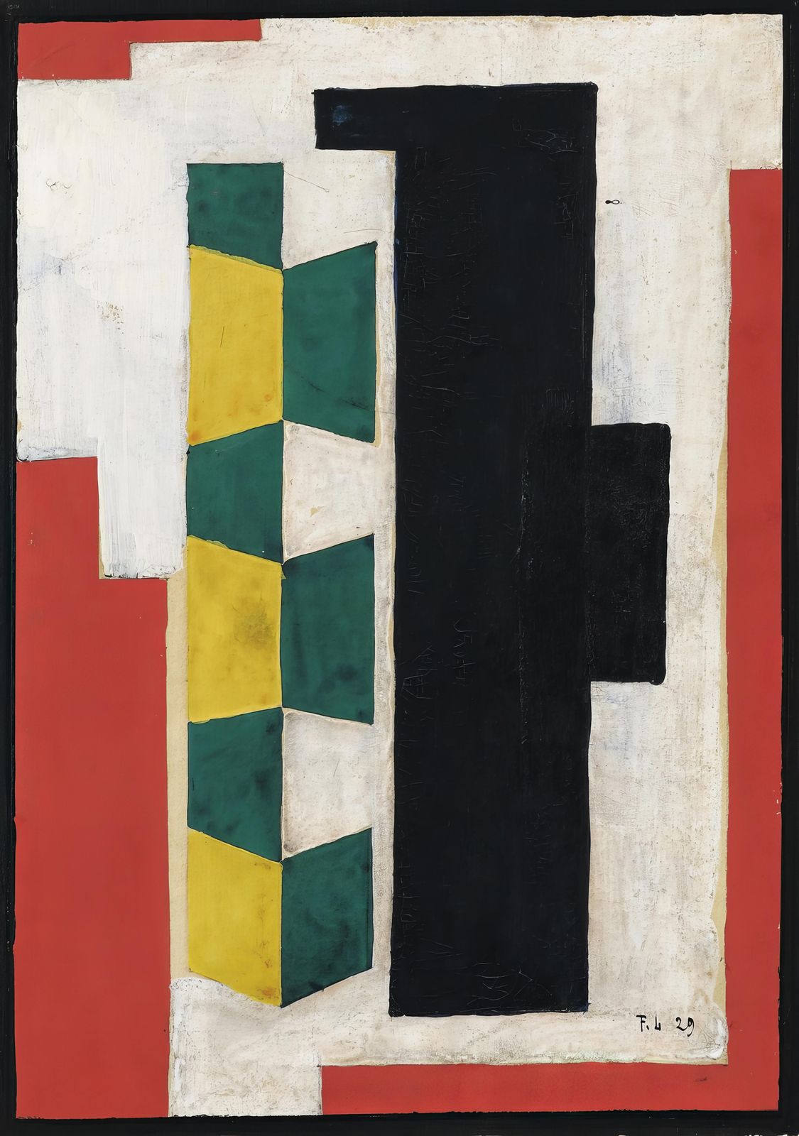Bold Geometric Abstraction Wall Art