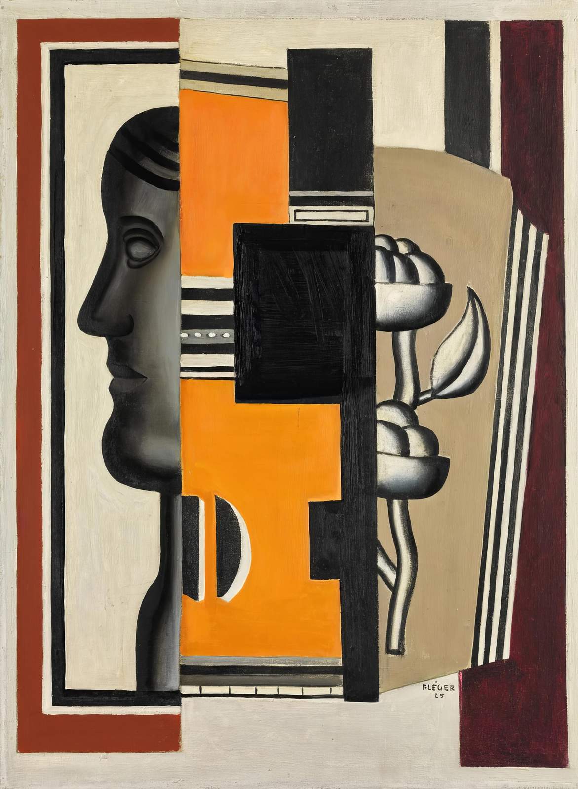 Modern Abstract Portrait Wall Art