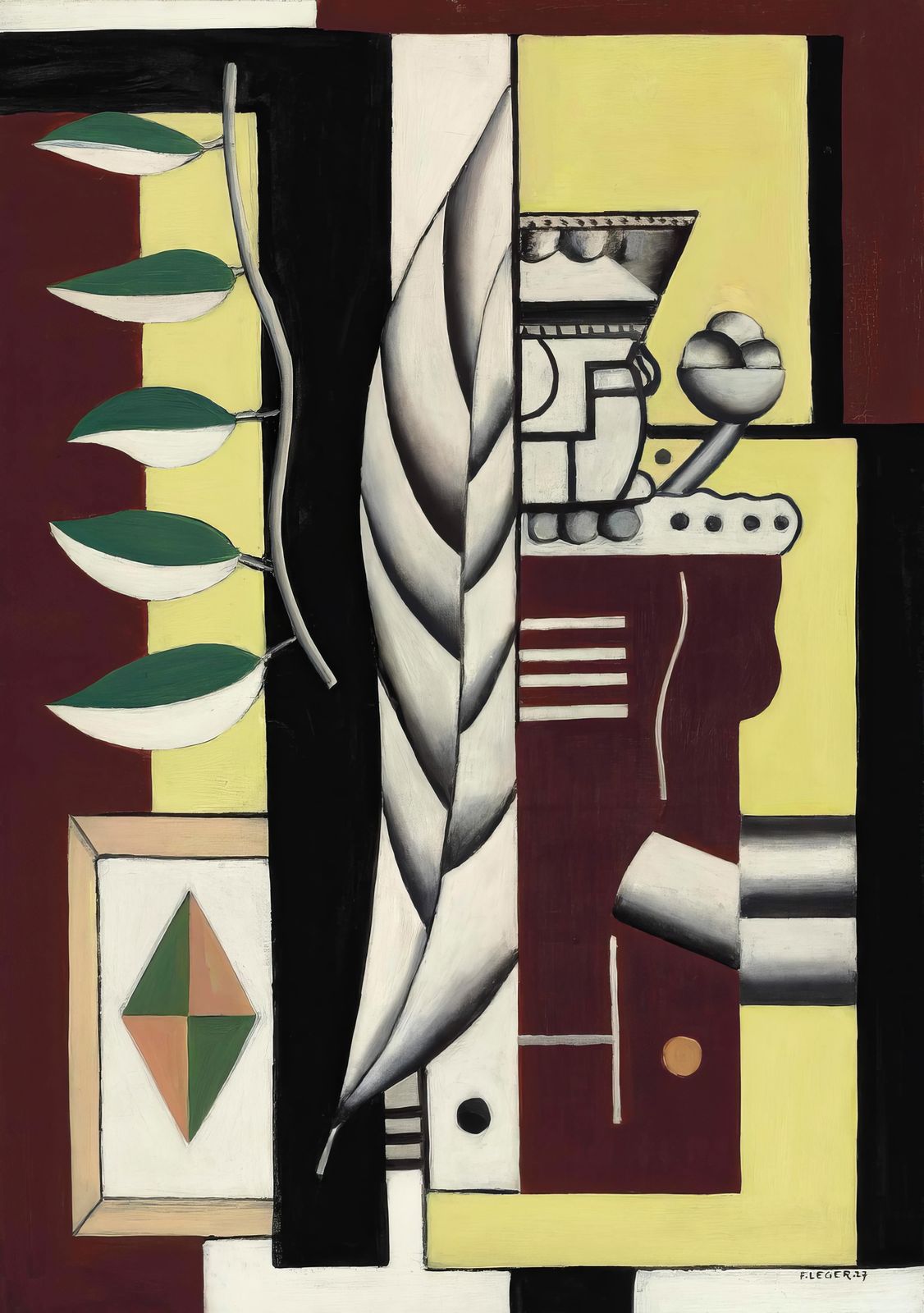 Modern Abstract Botanical Wall Art
