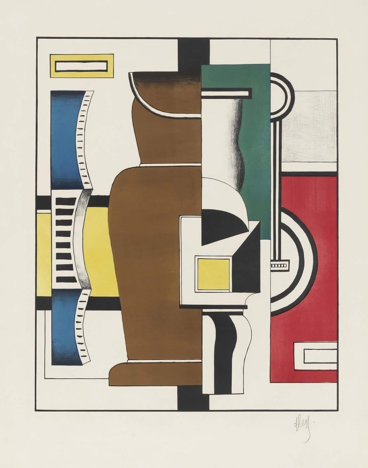 Abstract Geometric Harmony Wall Art
