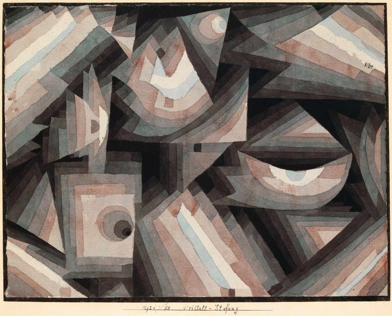 Paul Klee Abstract Geometric Wall Art