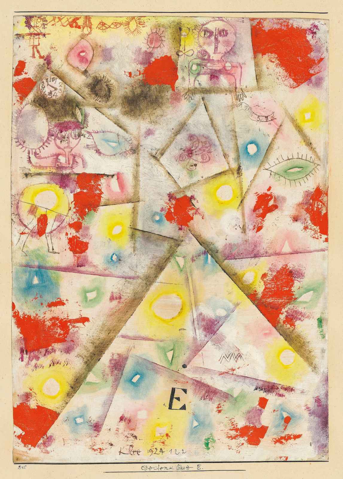 Abstract Playful Collage Wall Art