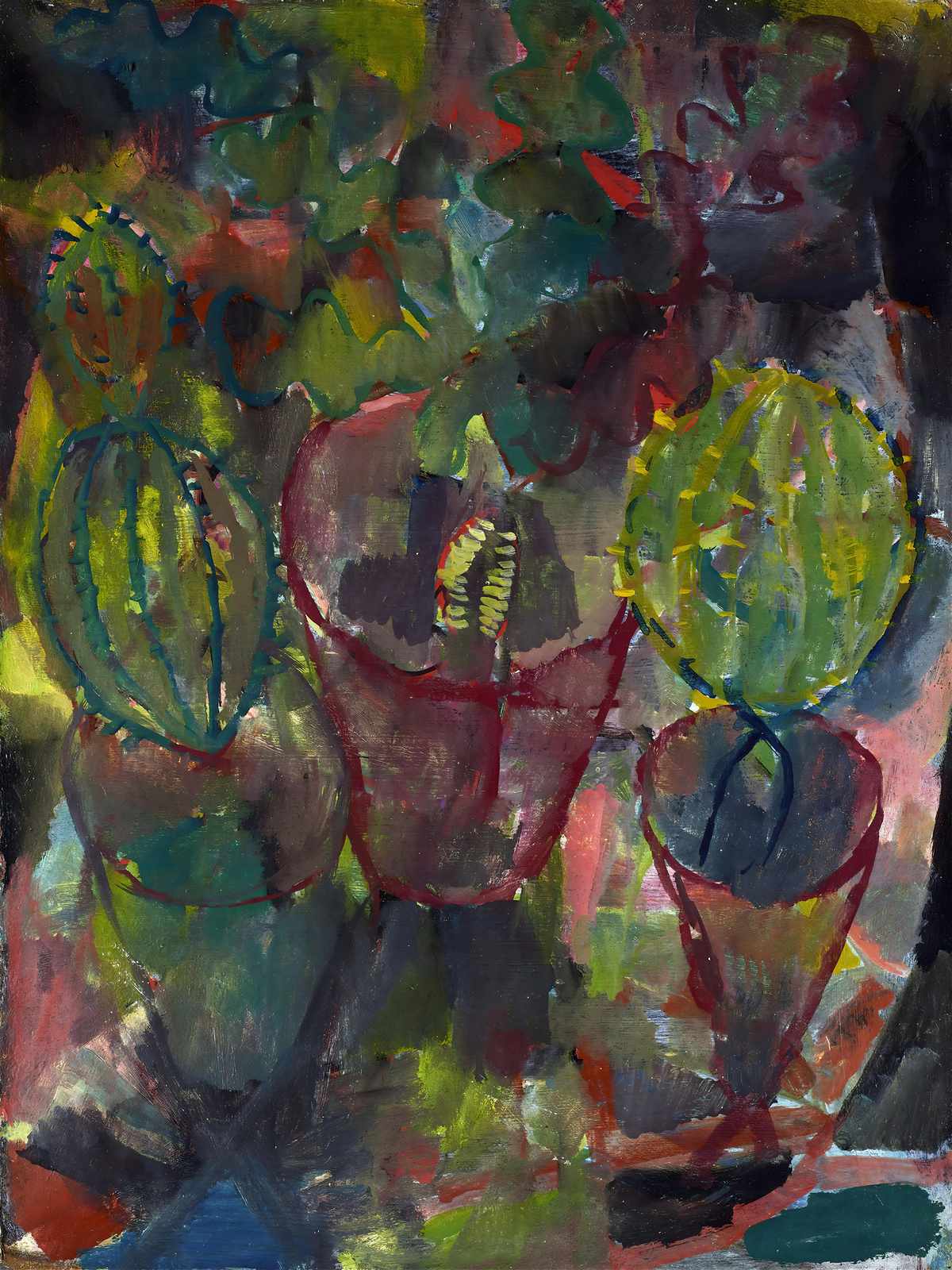 Vibrant Still Life Floral Garden Wall Art