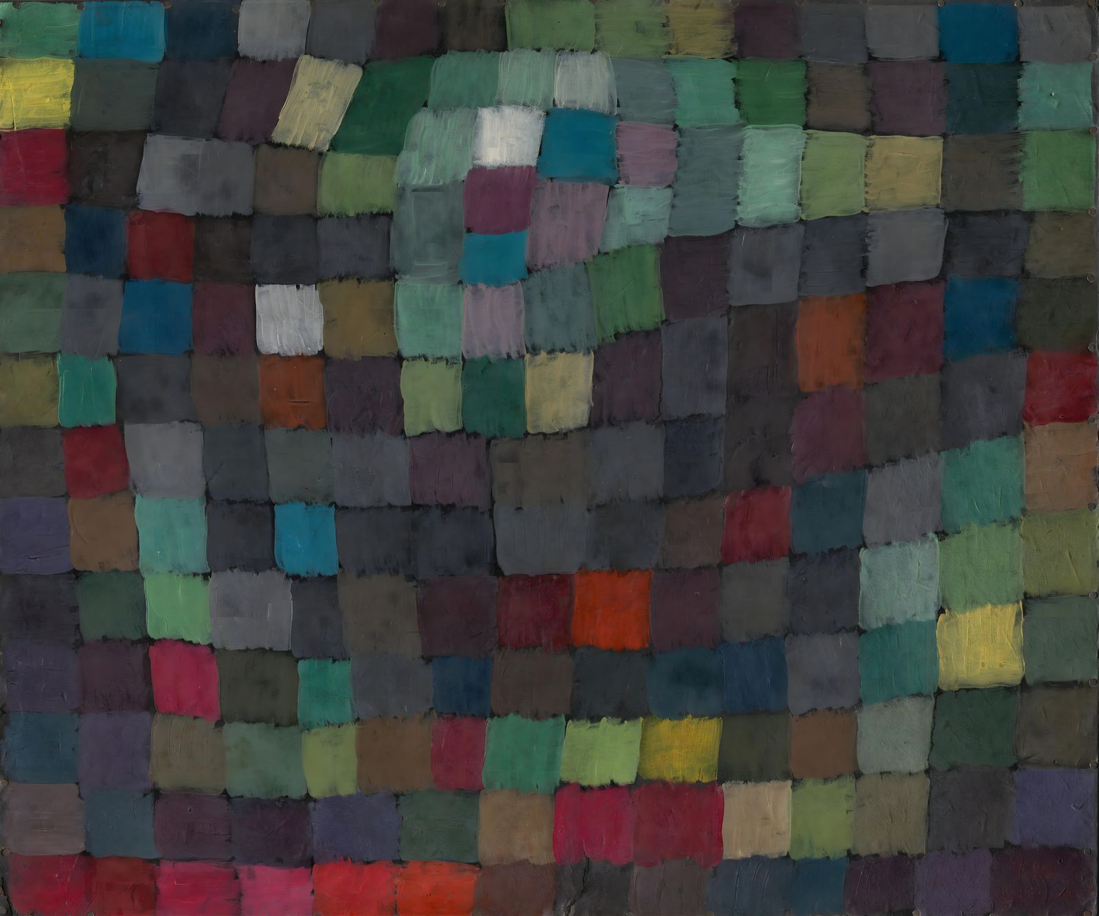 Abstract Geometric Garden Wall Art - Modern Wall Art