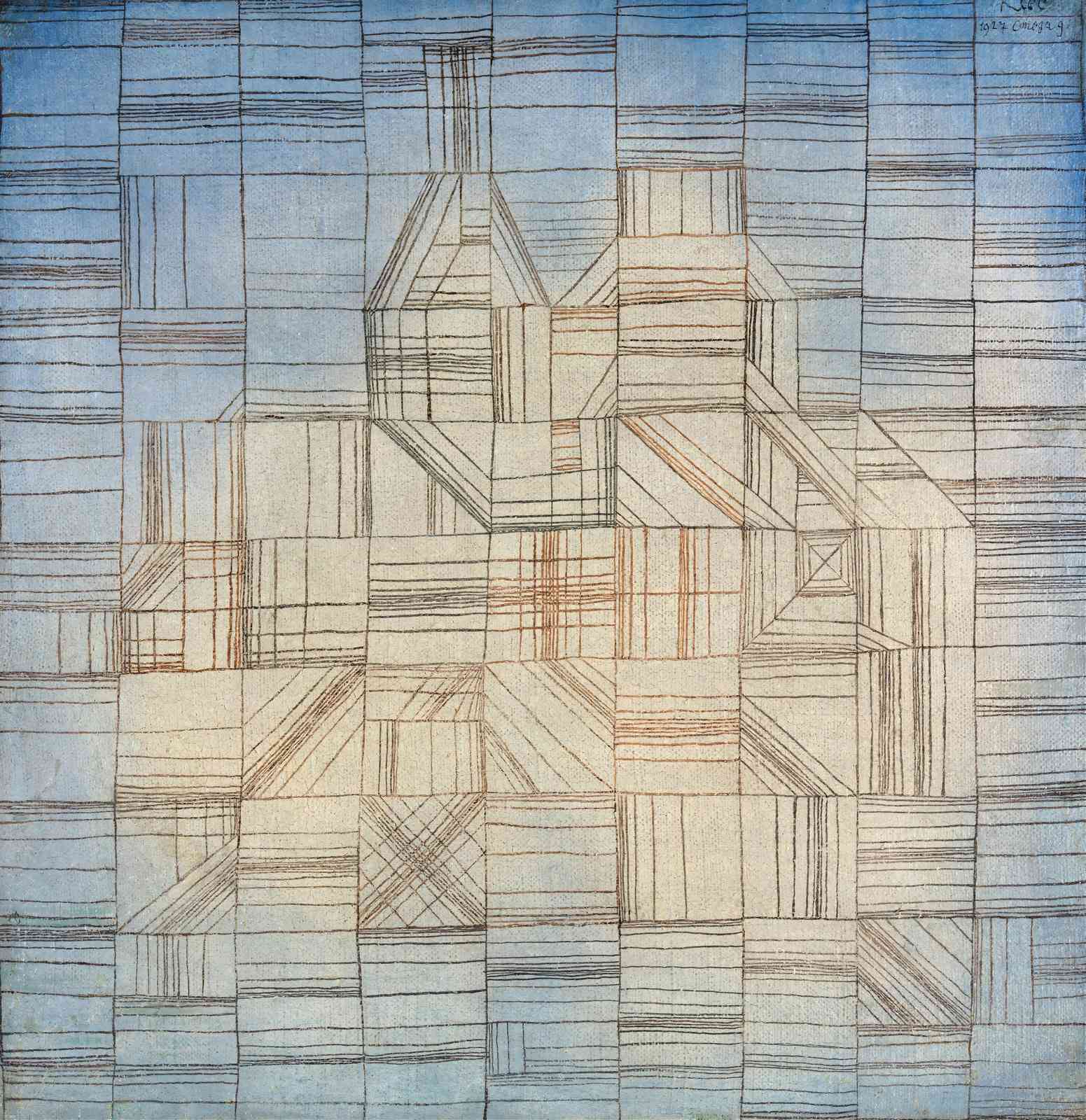 Geometric Abstraction Line Art Wall Art