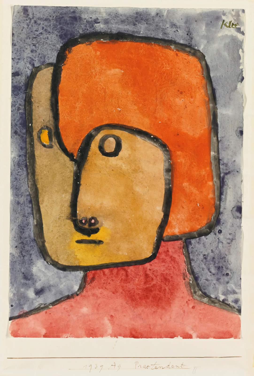 Abstract Face Portrait Wall Art