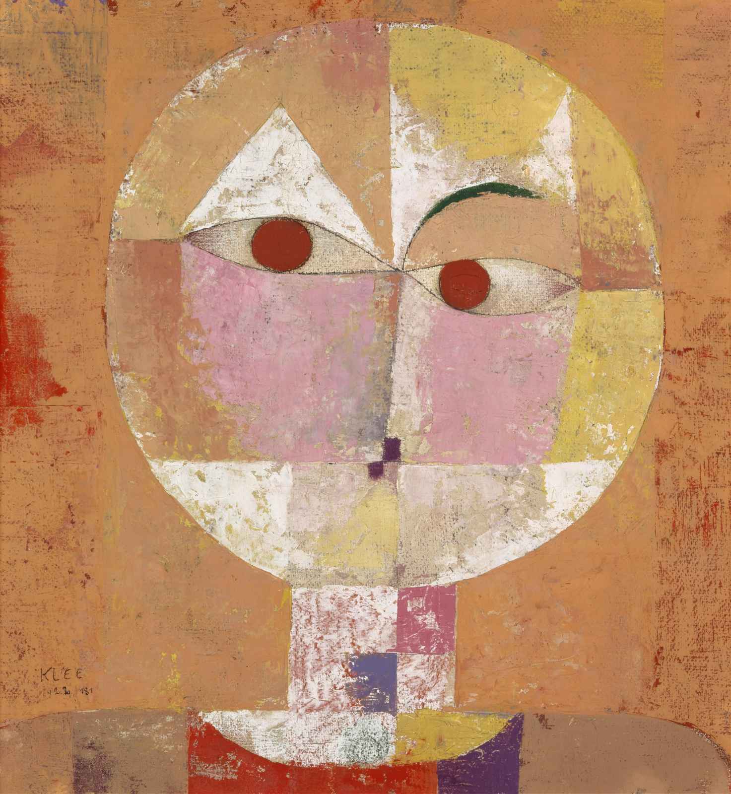 Whimsical Portrait Geometric Modern Art Wall Art