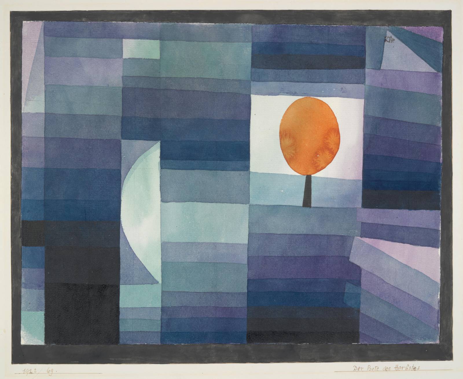 Paul Klee "The Messenger of Autumn" Wall Art
