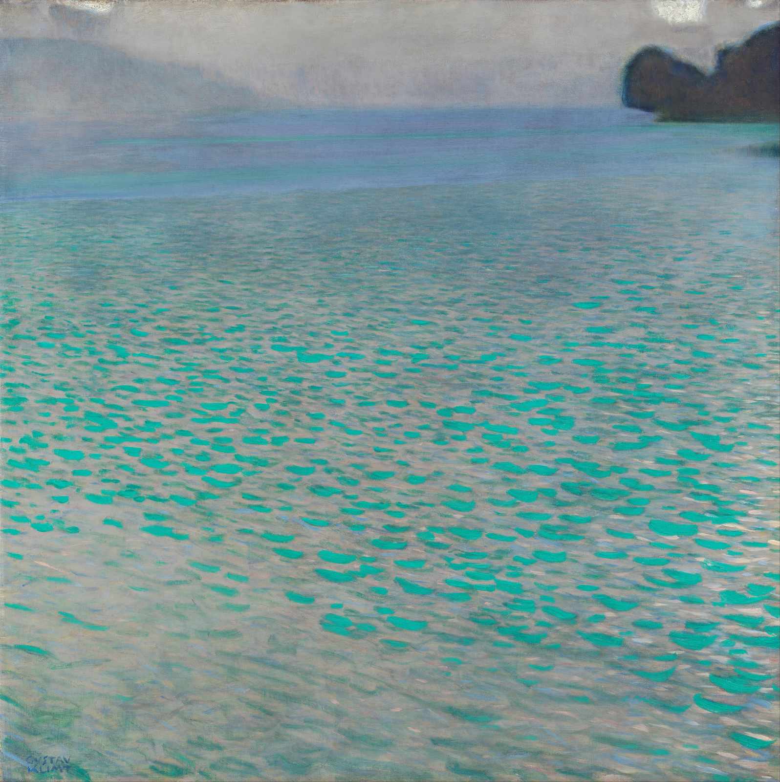 Gustav Klimt Water Lily Pond Wall Art