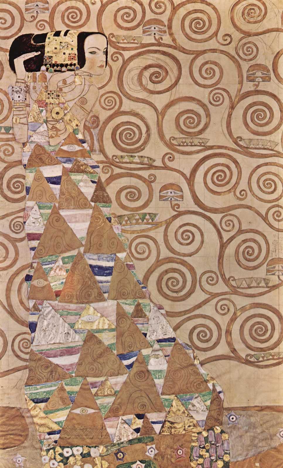 Golden Tree of Life Gustav Klimt Wall Art