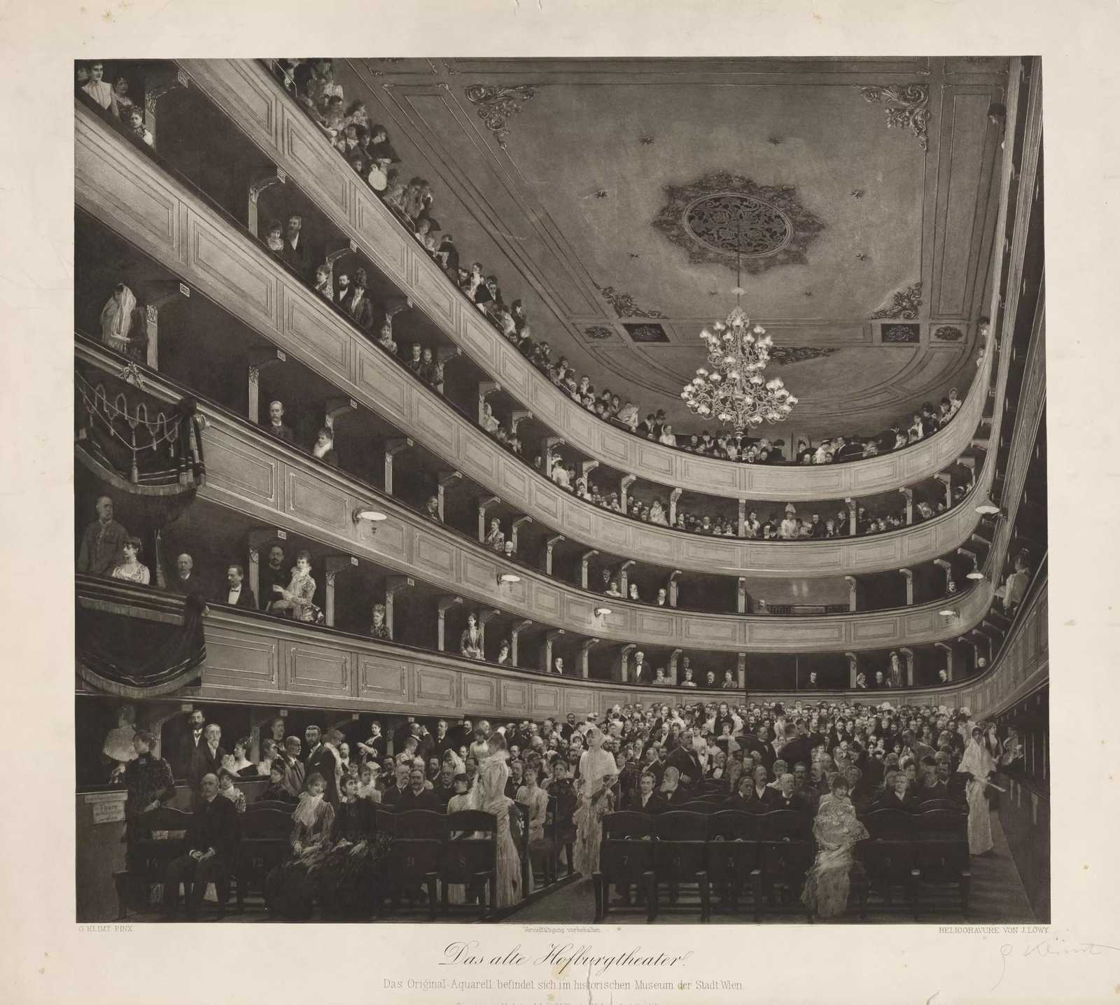 Historic Theater Interior Wall Art - Elegant Wall Art
