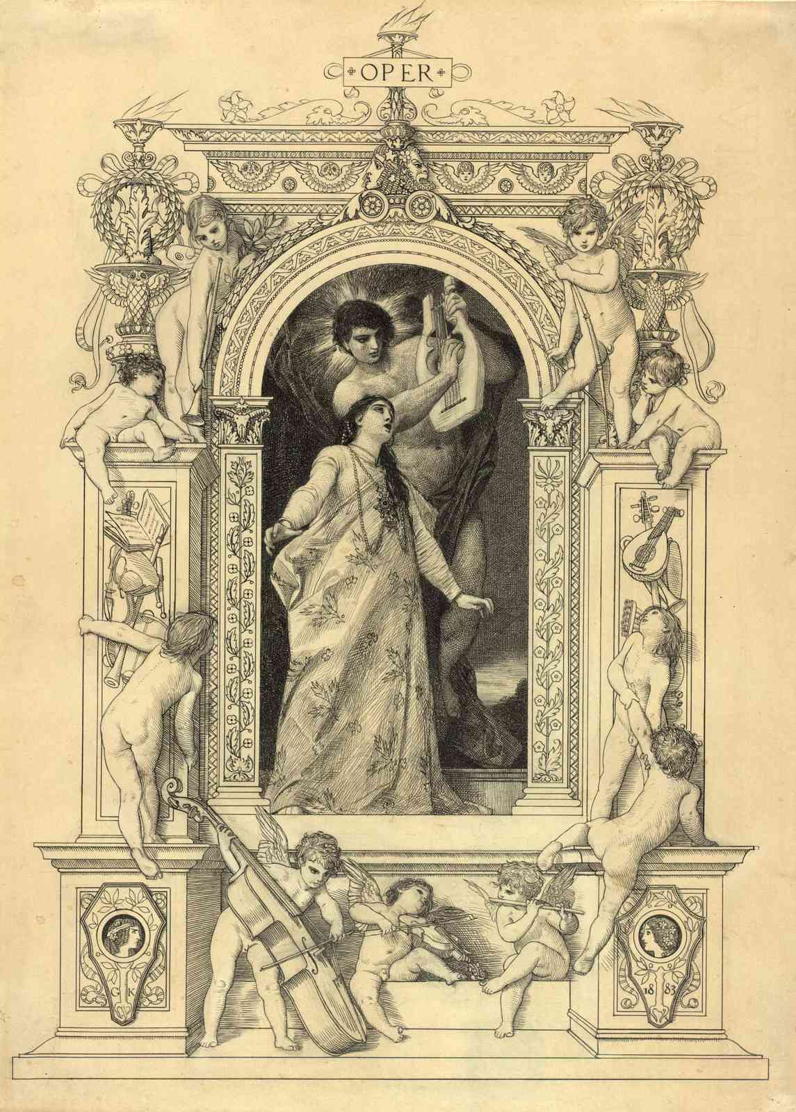 Victorian Opera Serenade Wall Art