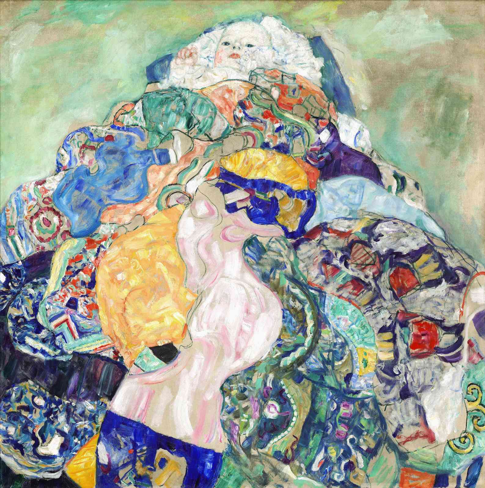 Gustav Klimt "The Kiss" Inspired Artwork Wall Art