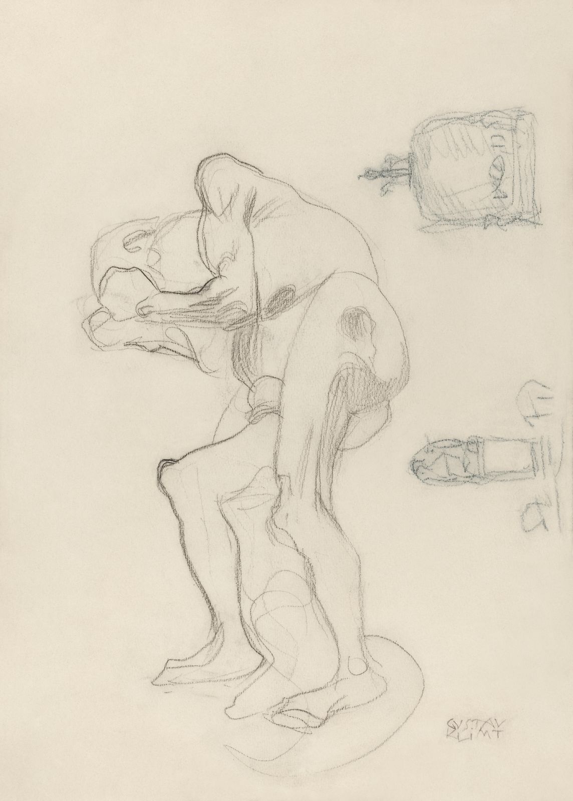 Figurative Study Sketch Wall Art
