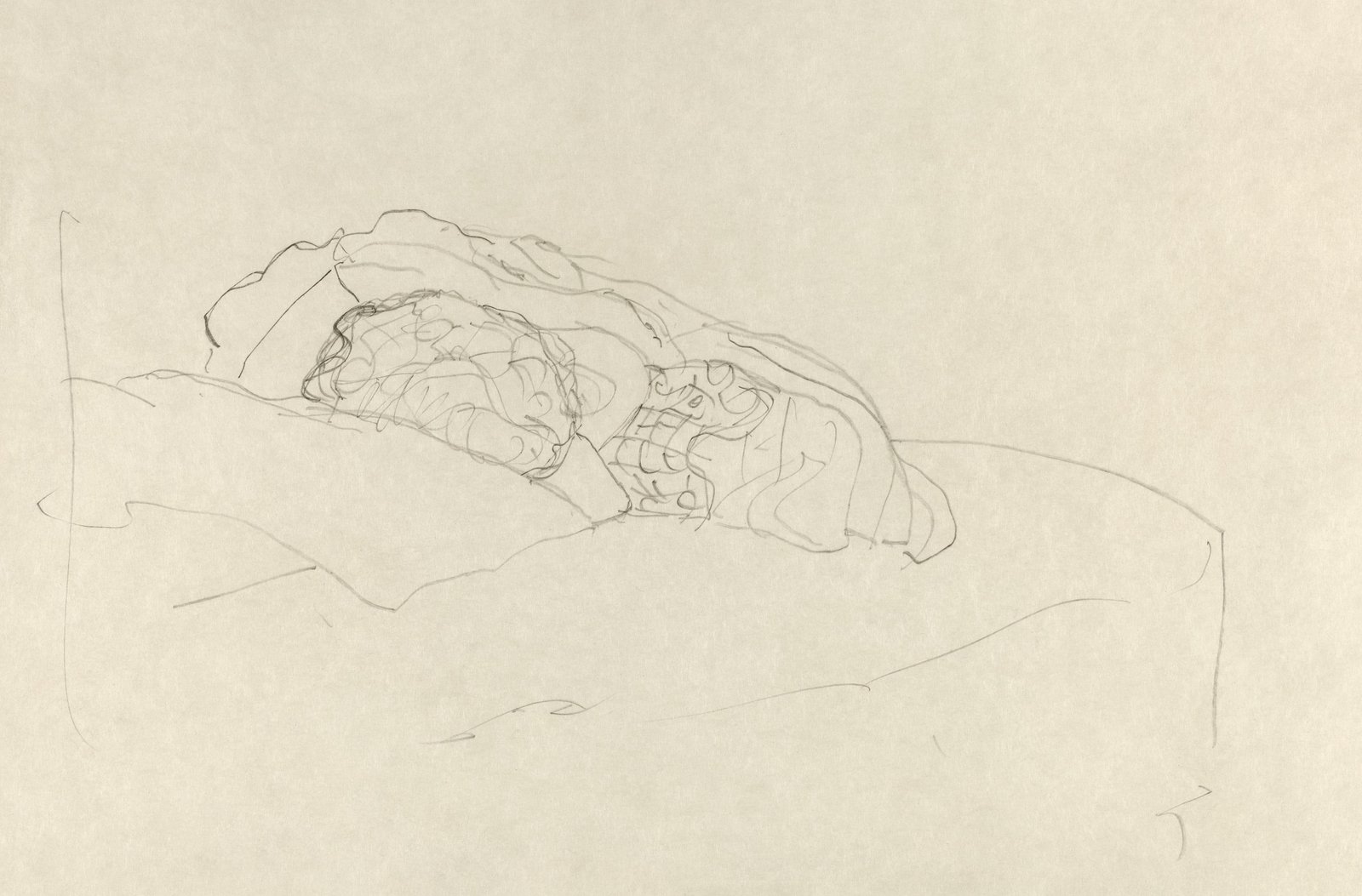 Serene Figure Sketch Minimalist Wall Art Wall Art