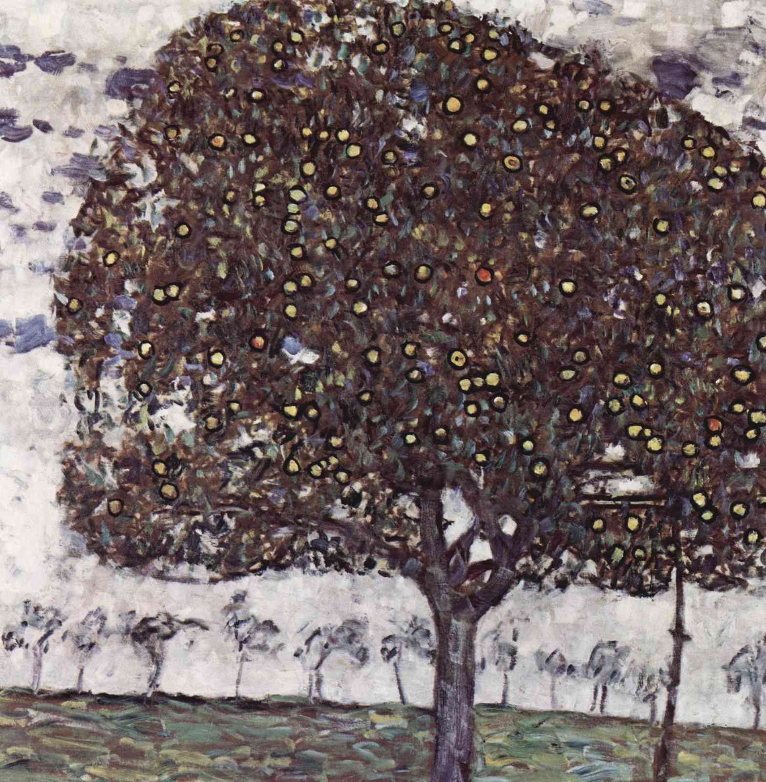 Vibrant Orchard Tree Wall Art Wall Art