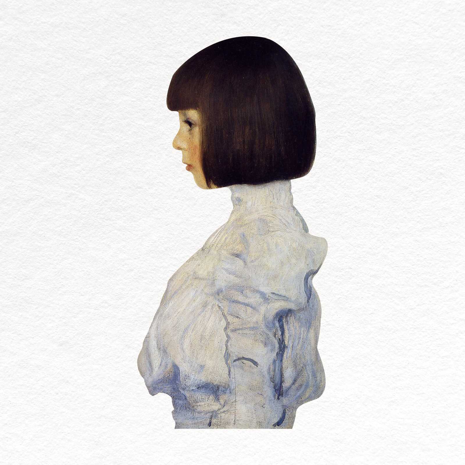 Elegant Portrait of a Young Girl Wall Art