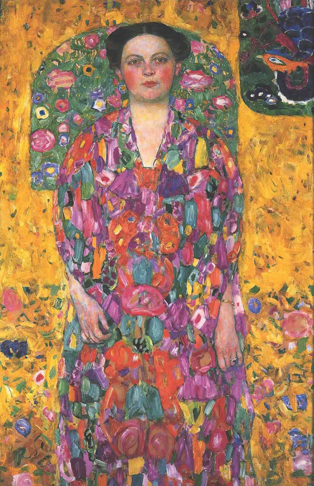 Vibrant Floral Portrait Wall Art
