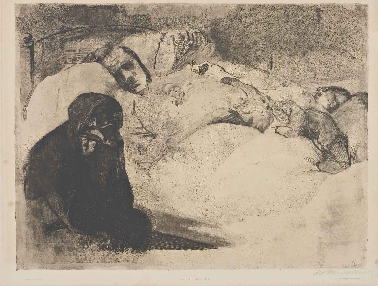 The Sick Child Wall Art