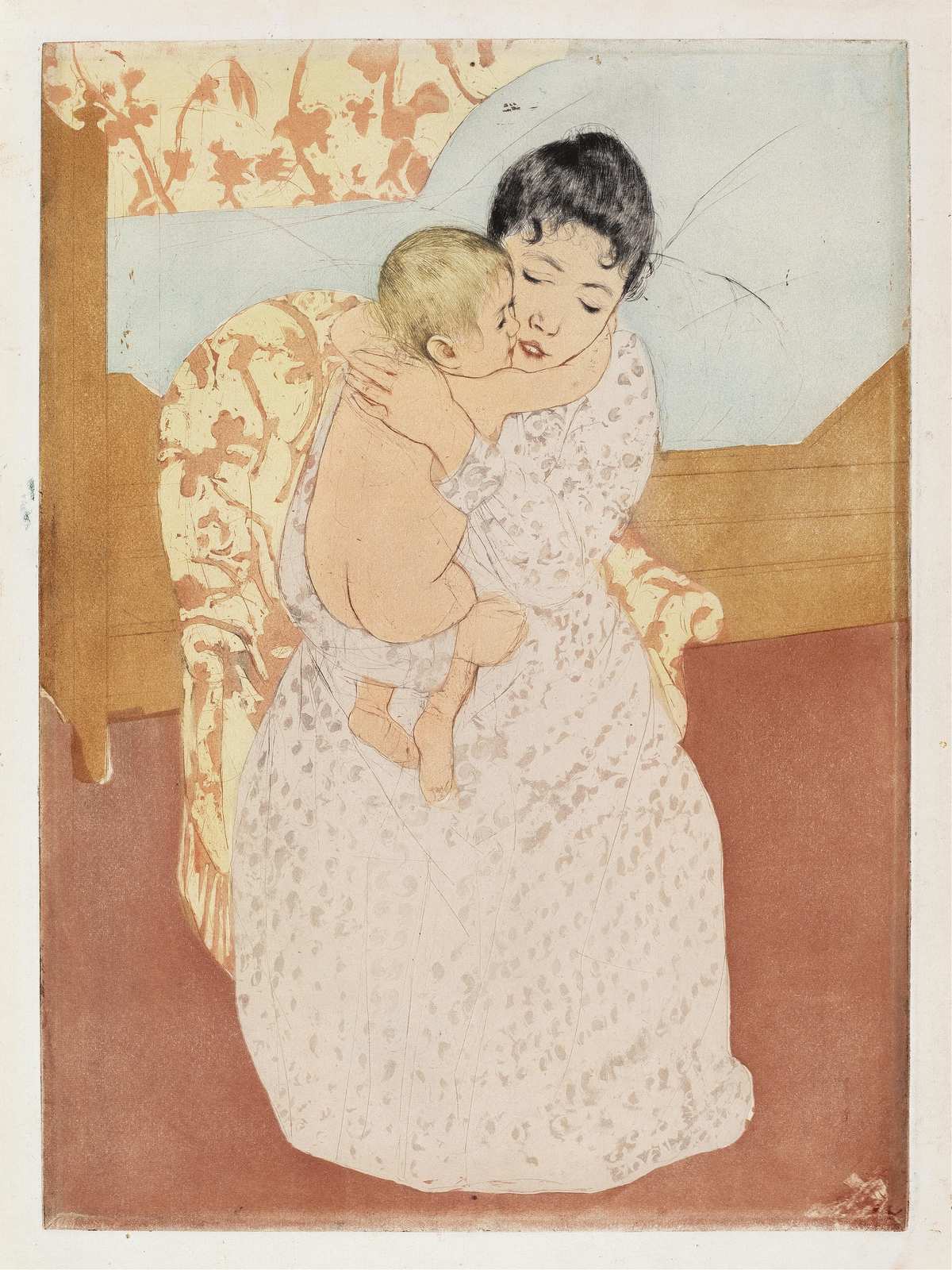 Tender Embrace Mother & Baby Wall Art