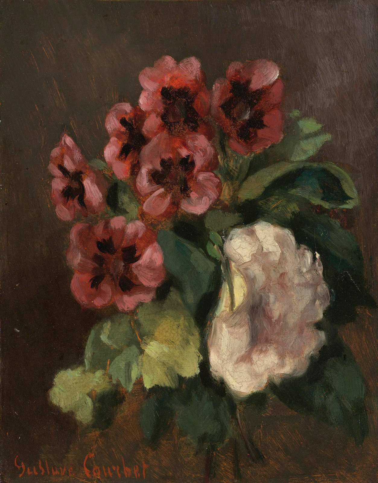 Vintage Floral Arrangement Wall Art