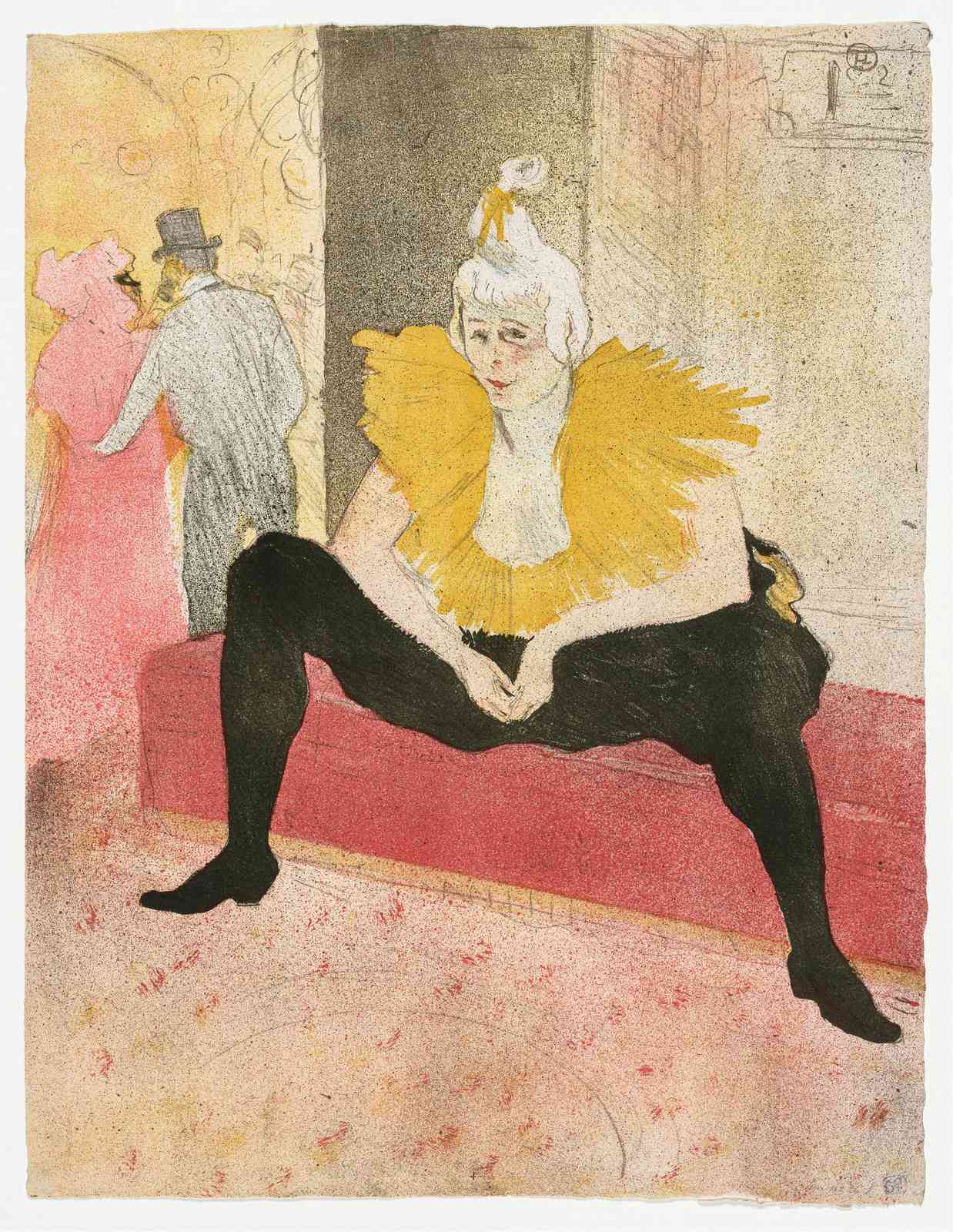 Vibrant Moulin Rouge Performer Wall Art
