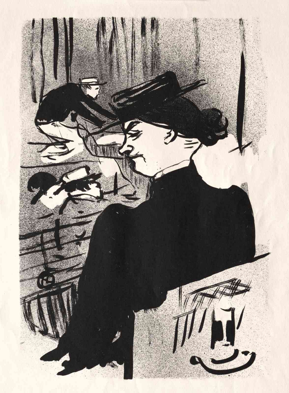 Vintage Parisian Scene Wall Art