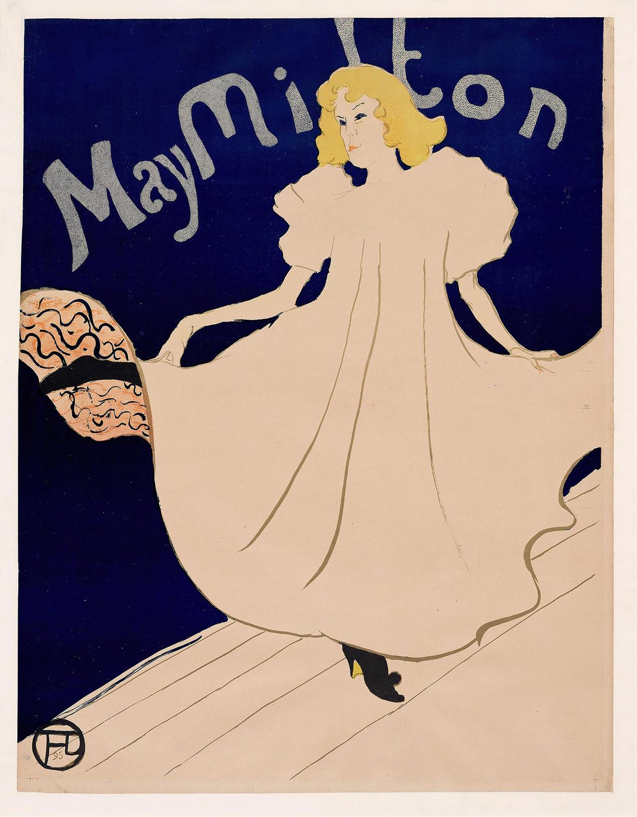Art Nouveau May Milton Poster Wall Art